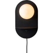 Wandlamp Tokyo - Zwart - 14x20x34cm