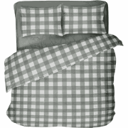 Ten Cate Katoenen Lits-Jumeaux Dekbedovertrek - 240x200/220 - Mila Sea...