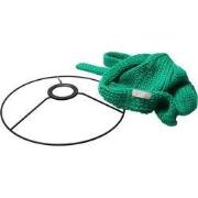 Gebreide Hanglamp Licht Groen –  Lange –  Ø 25 cm