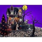 Halloweenminiatuur The House Of Shadows Kit 17x56x27 cm