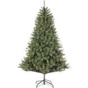Kunstkerstboom Norwood groen H215 x dia. 137 cm met 380 LED warm wit