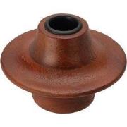 Candle Holder Wood 11X9 cm Waln