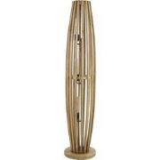 Vloerlamp Naturel Mangohout - 3-Lichts - 145x28x28cm