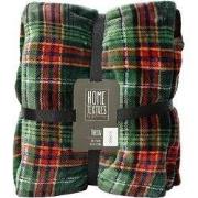 Sprei polyester l150b200h0.8 cm groen kerst