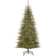 Kunstkerstboom Malden groen H215 x dia. 112 cm met 400 LED warm wit