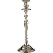 J-Line - Kandelaar Klassiek Aluminium Zilver Large - 16x16x45cm