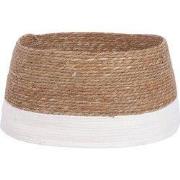 Christmas Tree skirt - H26 x Ø58 cm - Seagrass - Off-white