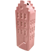 Flower Vase - House Vase - Ceramic - Light Pink- 7,5x6x23 cm
