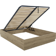 Opbergbed 140 x 190 cm eikendecor - TIDY