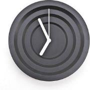 Furnilux - wandklok - zwart -30x30x5 cm