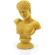 Furnilux - Decoratie item Adam Okergeel 16x10x25 cm