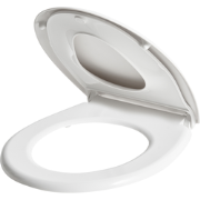 FAGNANO  - Toiletbril - Wit - 46 x 37 cm - Duroplast