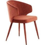 Light&living Eetkamerstoel 58x54,5x83 cm KOSAKA terra - set van 2