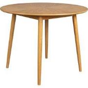 Housecraft Living Fabio Eettafel Rond Hout 120 cm Naturel