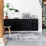 Vintage Vloerkleed Bloom - Grijs - EVA Interior Grijs/Antraciet; Grijs...