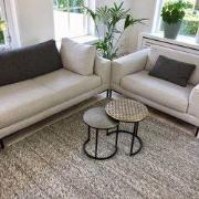 Wollen vloerkleed Antraciet - Cobble Stone Grijs/Antraciet; Antraciet;...