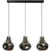 Hanglamp Zwart - 3-Lichts - 150x115x28cm - Dent Glas