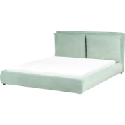 BAJONNA - Waterbed - Mintgroen - 160 x 200 cm - Stof