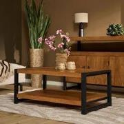 Starfurn - Salontafel Boaz - Bruin - 60x110x45 cm
