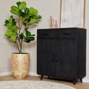 Starfurn - Kabinet Omaha - Zwart - 45x100x55 cm