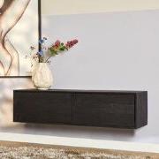 Starfurn - Tv meubel Vision - Zwart - 30x120x35 cm