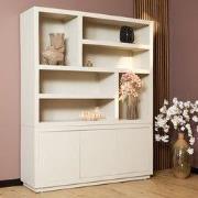 Starfurn - Vakkenkast Brussel - Beige - 45x160x200 cm