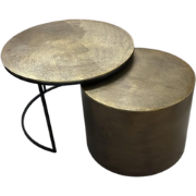 Starfurn - Salontafel Luna - Goud - 75x75x45 cm