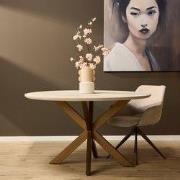 Starfurn - Eettafel Madison - Beige - 150x150x76 cm