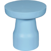 Starfurn - Bijzettafel Drum - Blauw - 40x40x42 cm