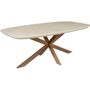 Starfurn - Eettafel Madison - Beige - 120x280x76 cm