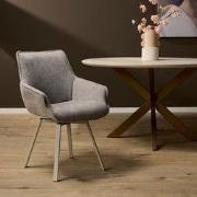 Starfurn - Eetkamerstoel Mees - Taupe - 62,5x57x86,5 cm