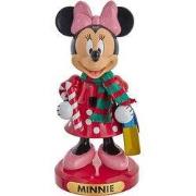 Minnie W-Candy Cane Nutcracker 10 inch