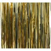 Gordijn pvc l0.10b90h200cm goud