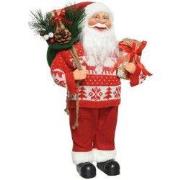 Kerstman acryl l25b15h45cm rood