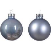 Kerstbal glas d5 cm mblw ass 12st kerst