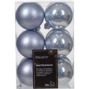 Kerstbal kunststof d6 cm mblw 12st kerst