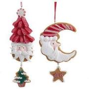 Ornament claydgh maan boom l15cm