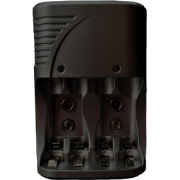 Batterijlader 4x aa/aaa ni-mh/ni-cd / timer / led-indicator loading / ...