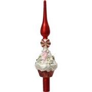 Piek glas d29h29 cm multi kerst