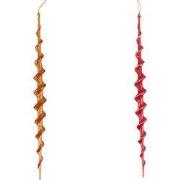 Icicle Orna X 2. II 5x5x10 cm kerstornament