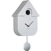 Wall clock Modern Cuckoo ABS metallic V