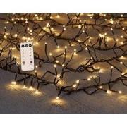 Treeclusterverlichting 960l met afstandsbediening 12,5m warm wit