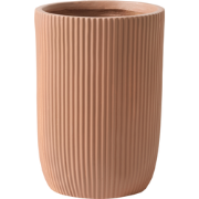 EANTIO - Bloempot - 25 x 25 x 38 cm - Bruin - Kleivezels