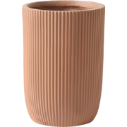 EANTIO - Bloempot - 30 x 30 x 49 cm - Bruin - Kleivezels