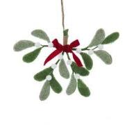 Wol maretak 15 cm ornament