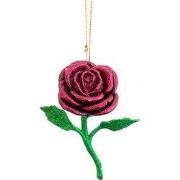 Plastic rozet 11,5 cm ornament II