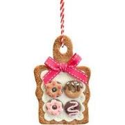 Kleideeg bakken peperkoek 11 cm ornament II