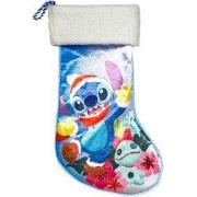 Kerstsok polyester Stitch 45 cm I