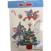Raamstickers PVC Tom&Jerry A3 40 cm