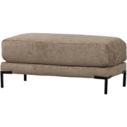 vtwonen Couple Poef - Polyester - Mud Melange - 44x50x100